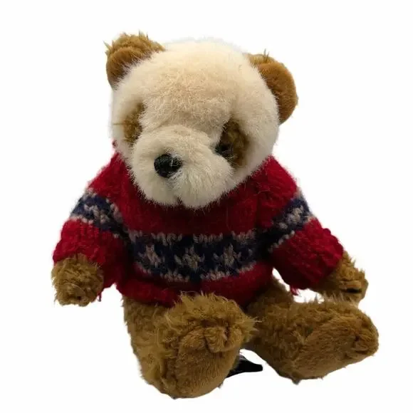 Chrisha Playful Plush Vintage 1996 Teddy Bear Blonde 8” Stuffed Animal - Picture 1 of 6